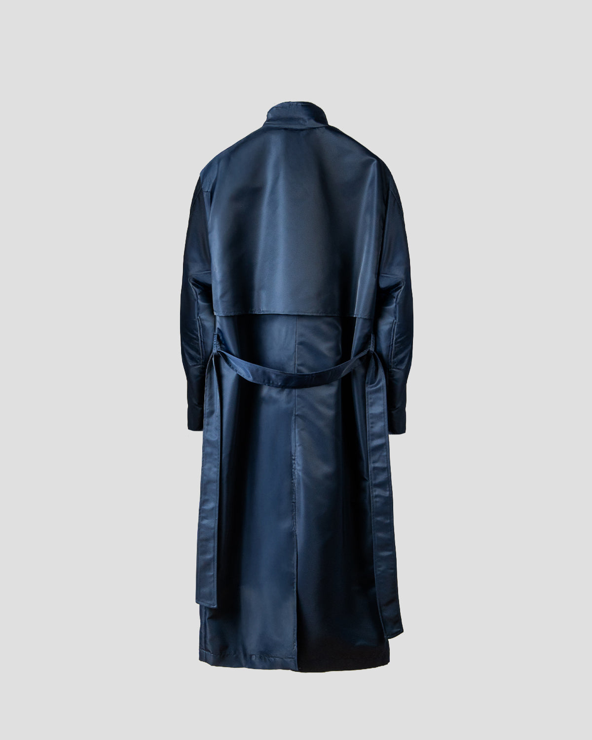 Trenchcoat Doppiopetto Reyn Blue, Bottega Dalmut, foto 4