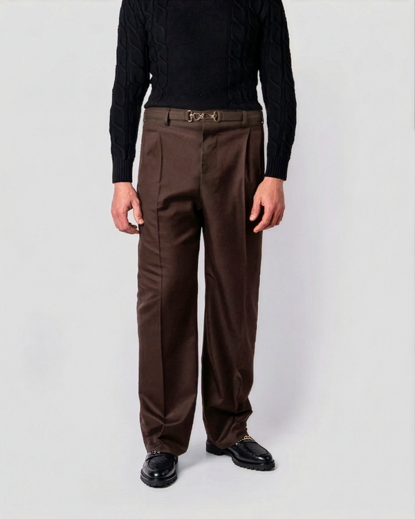 Pantaloni Belted O Moro
