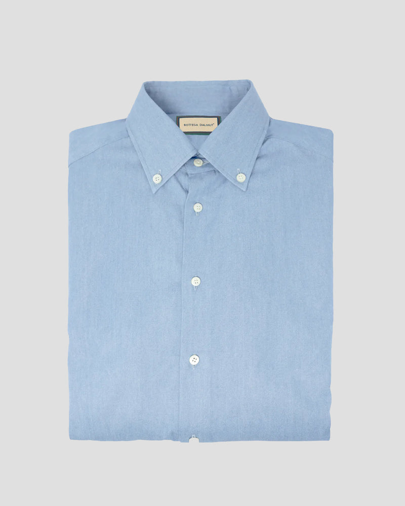 Camicia Denim Chiaro Button Down