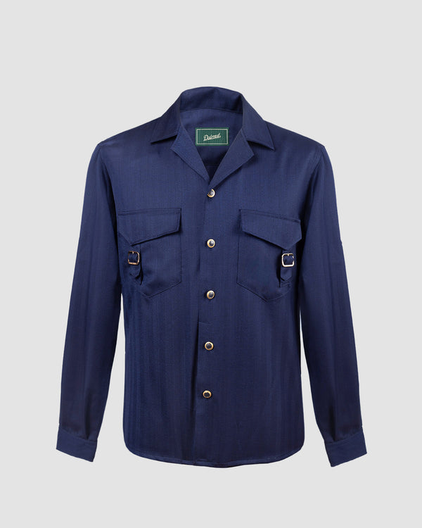 Camicia Safari Blu