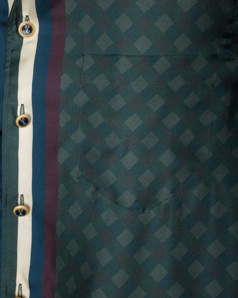 Camicia Board Greenhouse Bowling Stripes