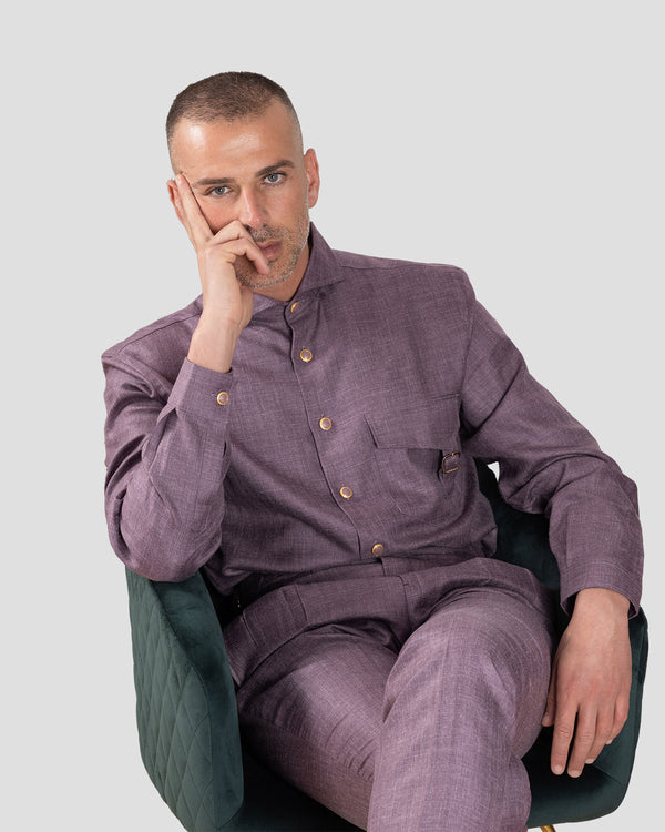 Camicia Safari Glicine - 2