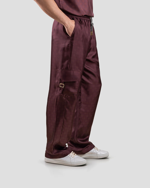 Pantaloni Cargo Wine House - 2