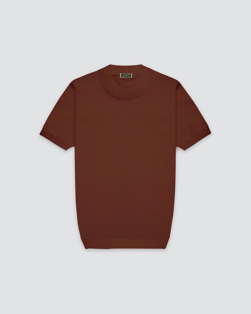 Brown Scotland thread T-Shirt 