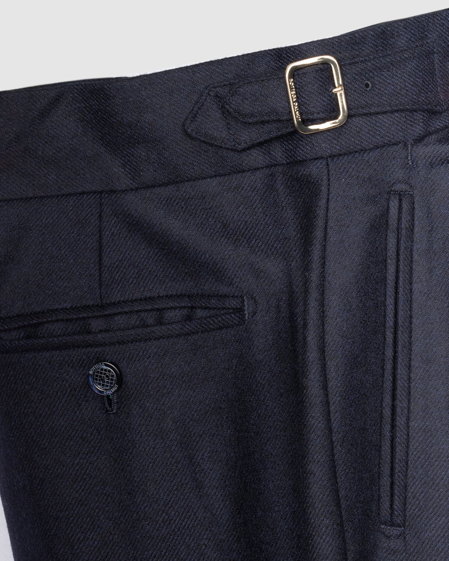 Pantalone Oia in Lana/Cashmere Blu