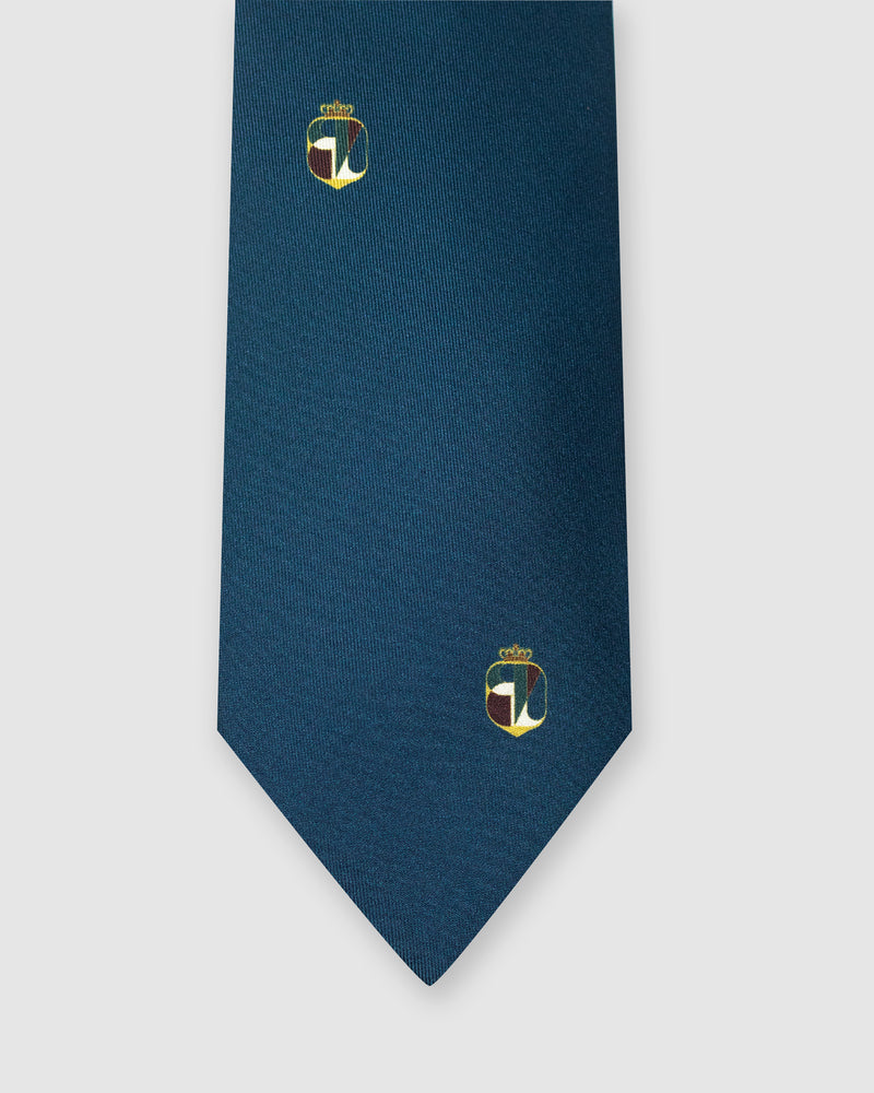 Cravatta in seta Blu Monogram