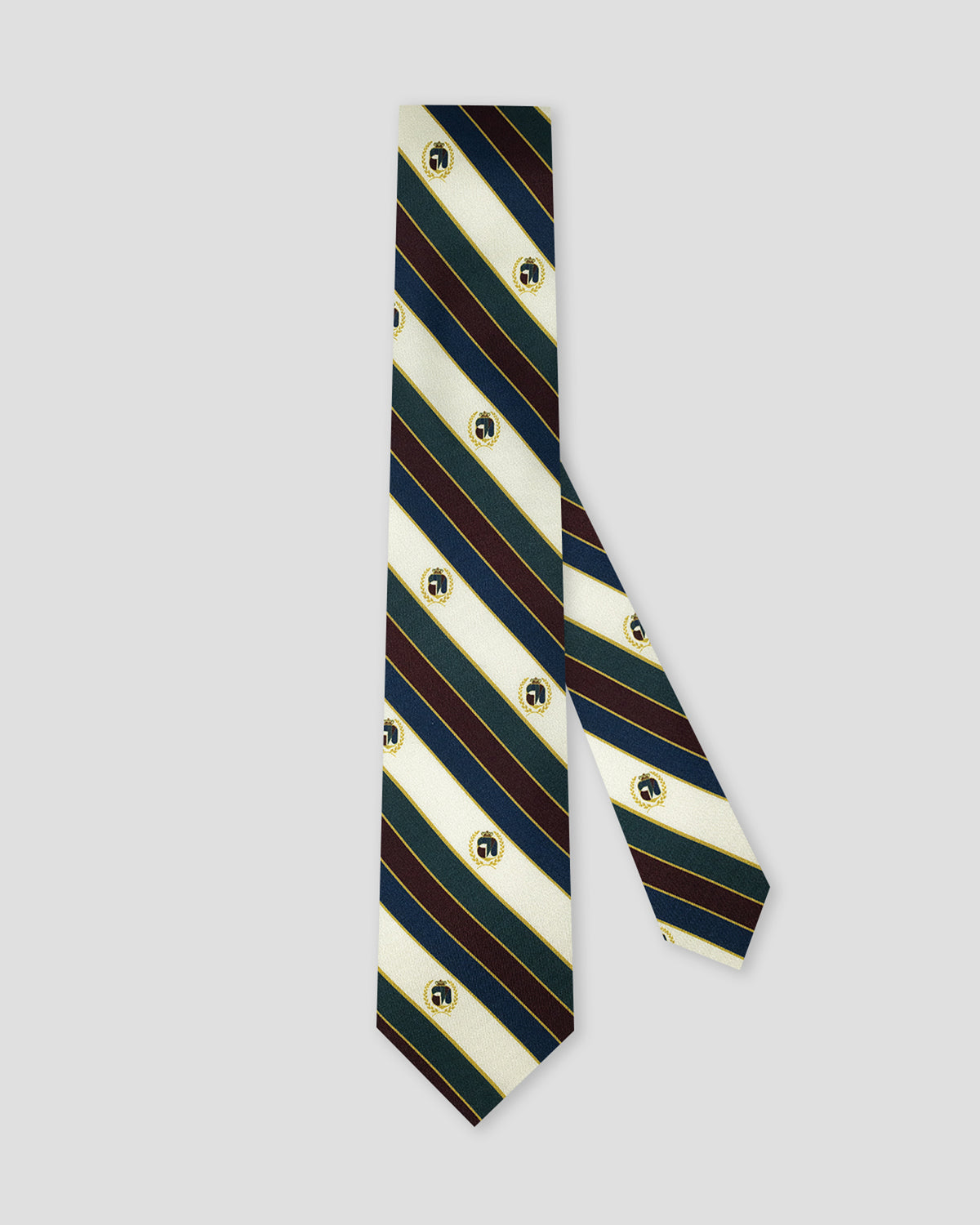 Cravatta in seta Dalmut Monogram Regimental