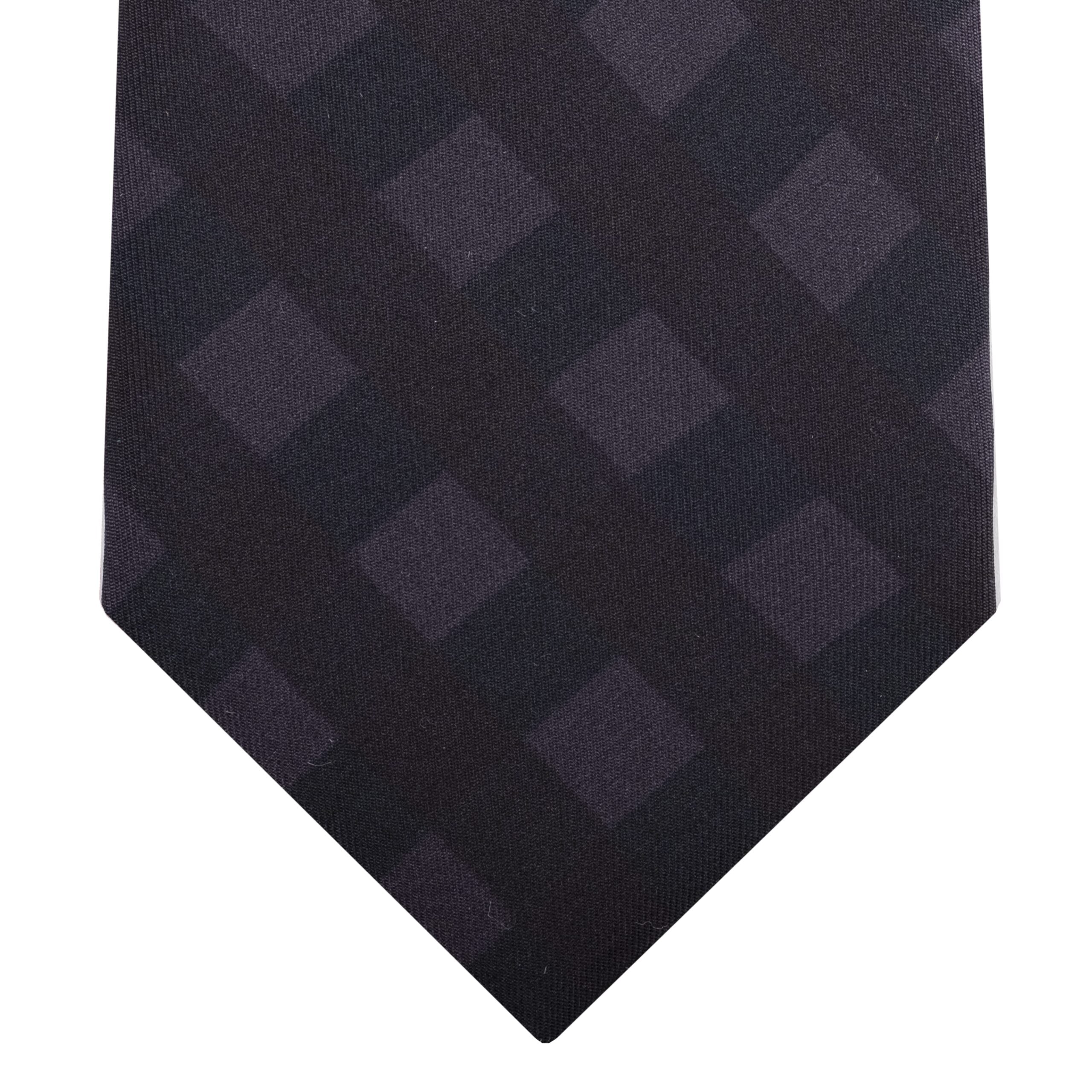 BLACK HOUSE SILK TIE