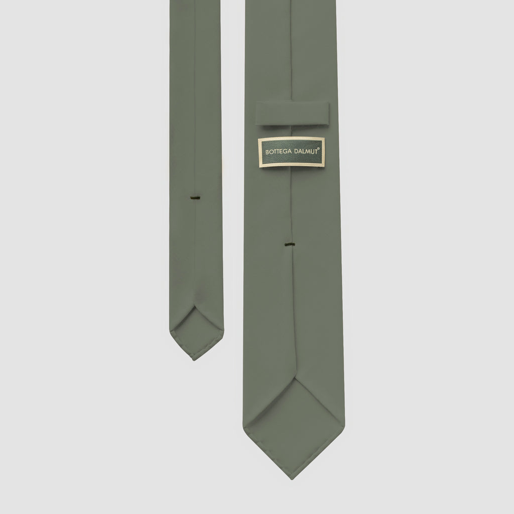 Cravatta in gabardina di lana defender